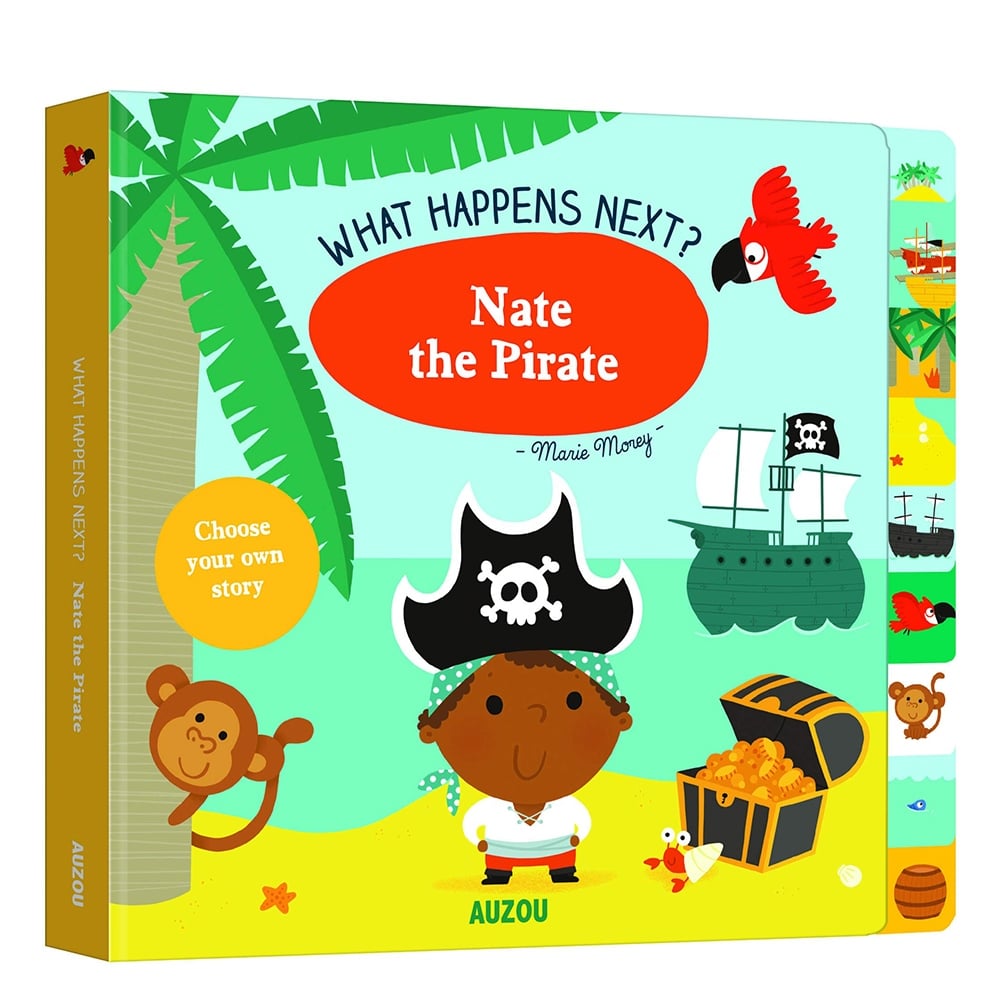 WHAT HAPPENS NEXT? NATE THE PIRATE #yenigelenler Çocuk Kitapları Uzmanı - Children's Books Expert