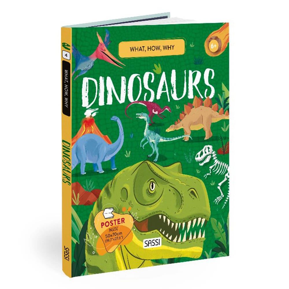 WHAT, HOW, WHY - DINOSAURS Çocuk Kitapları Uzmanı - Children's Books Expert