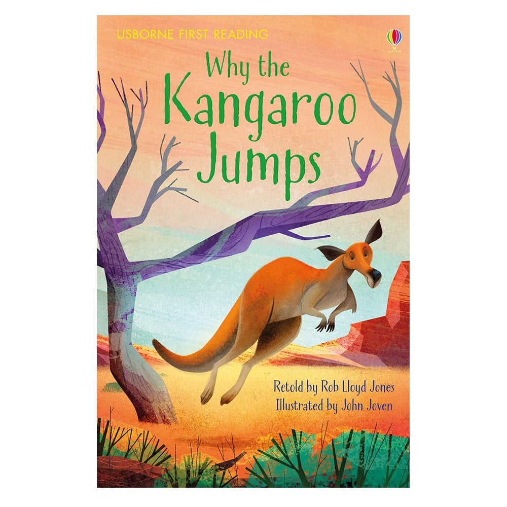 WHY THE KANGAROO JUMPS (FIRST READING) Çocuk Kitapları Uzmanı - Children's Books Expert