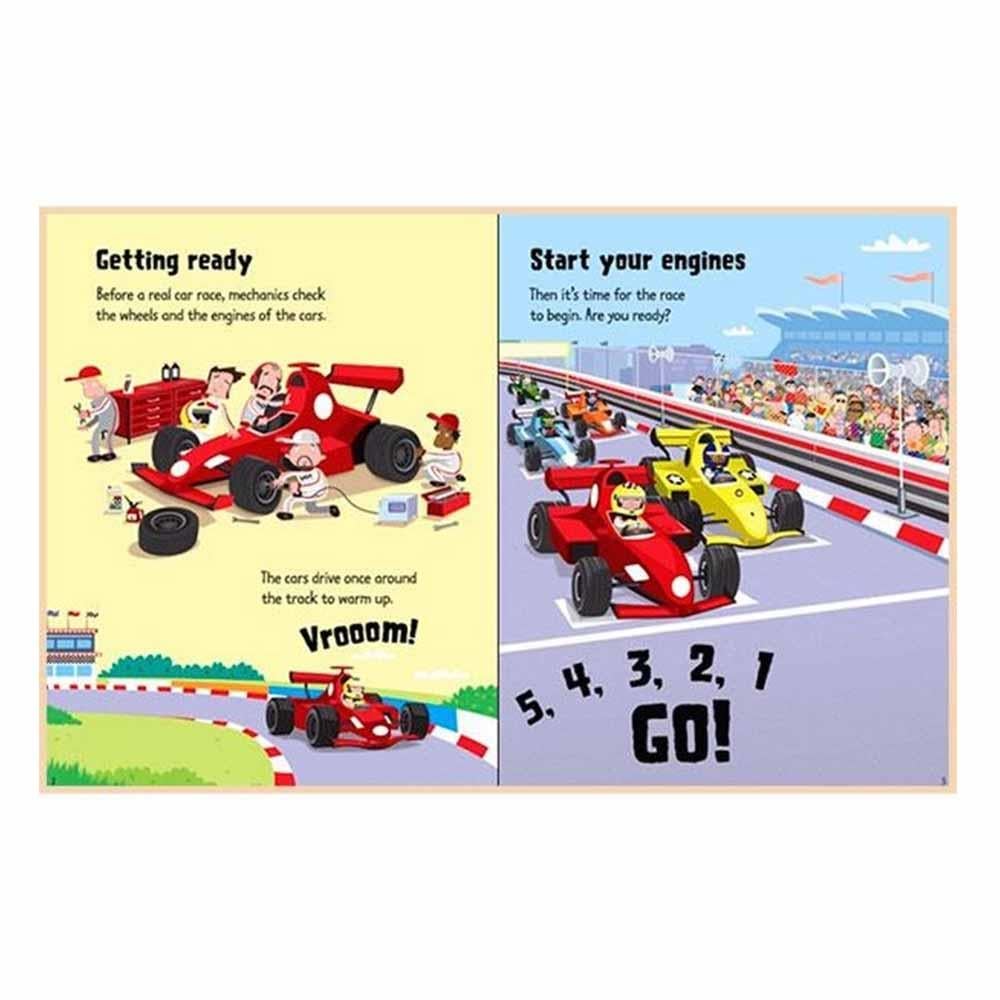 Wind-Up Racing Cars Çocuk Kitapları Uzmanı - Children's Books Expert