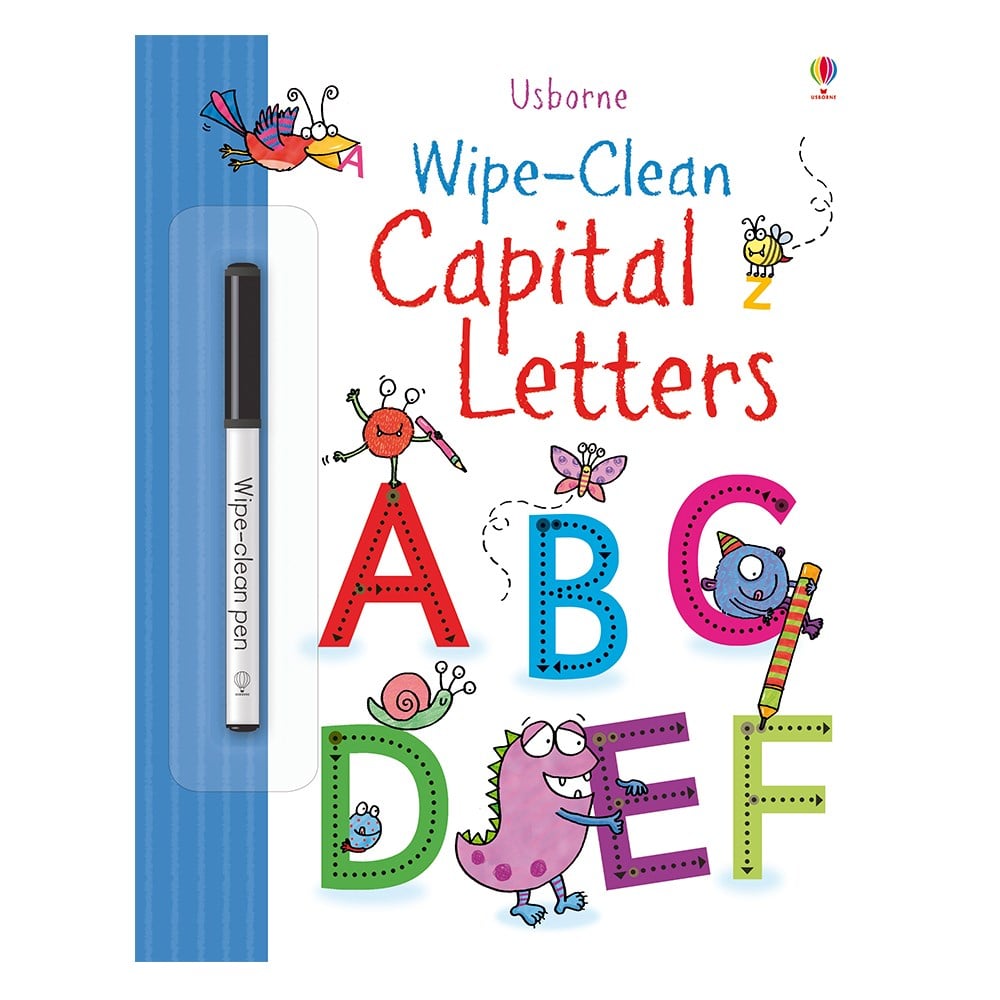 WIPE CLEAN CAPITAL LETTERS Çocuk Kitapları Uzmanı - Children's Books Expert