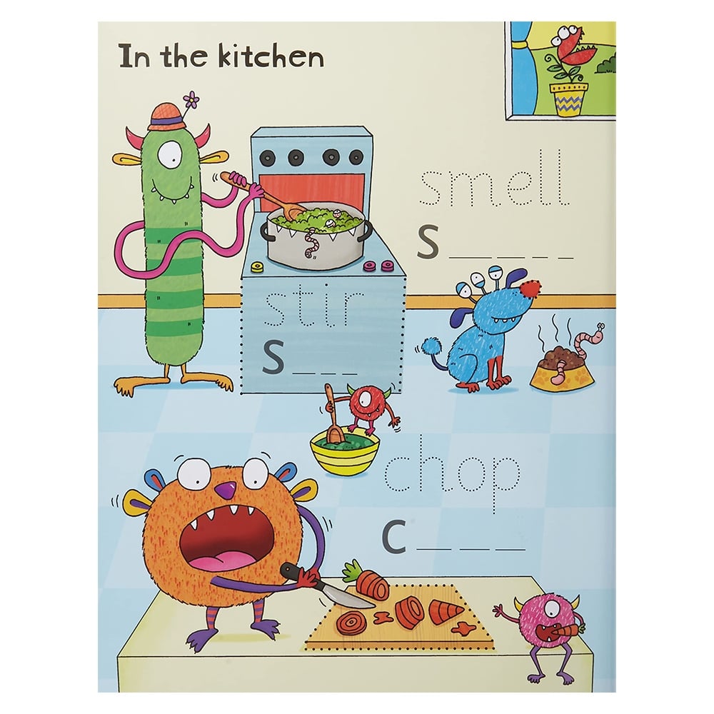 WIPE CLEAN DOING WORDS TO COPY Çocuk Kitapları Uzmanı - Children's Books Expert