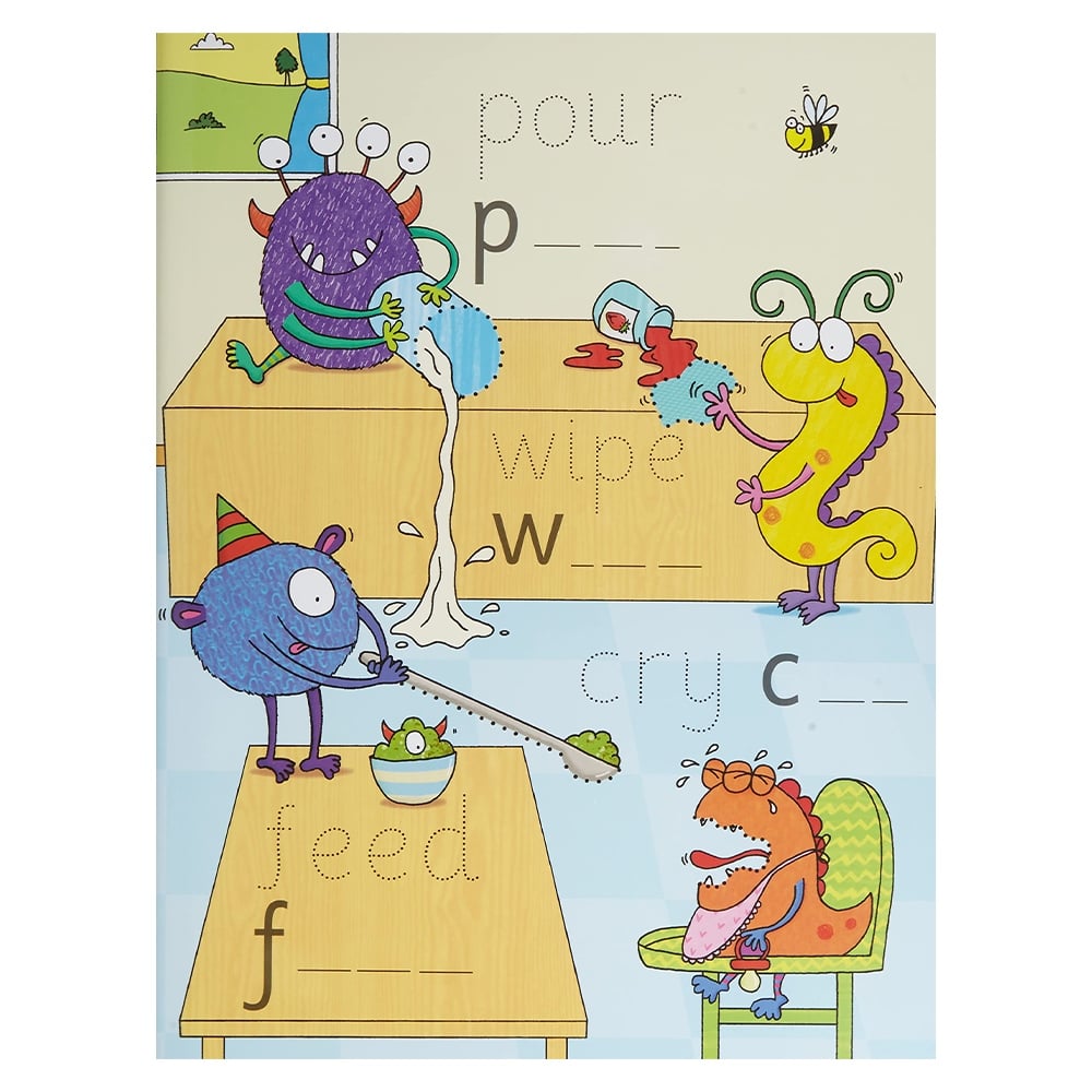 WIPE CLEAN DOING WORDS TO COPY Çocuk Kitapları Uzmanı - Children's Books Expert