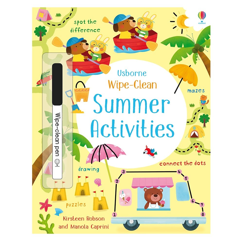 WIPE CLEAN SUMMER ACTIVITIES Çocuk Kitapları Uzmanı - Children's Books Expert