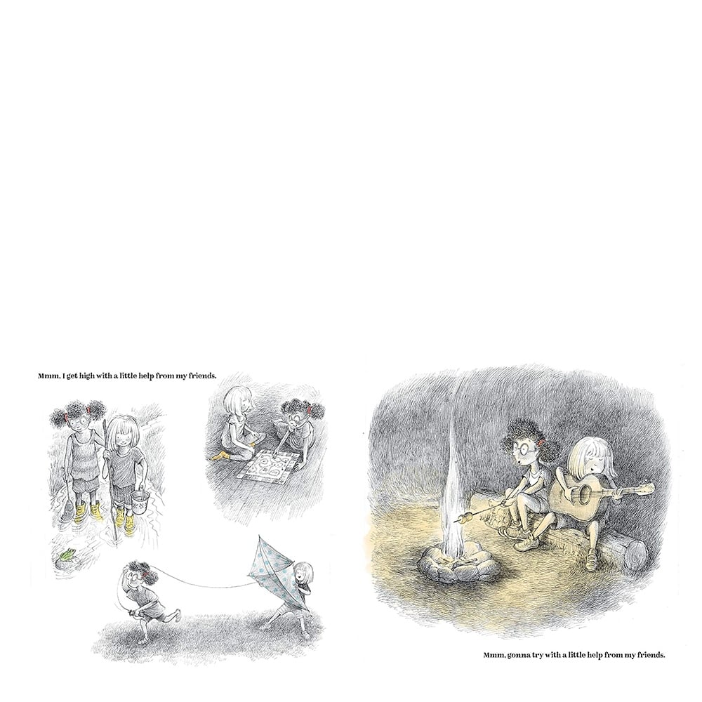 WITH A LITTLE HELP FROM MY FRIENDS Çocuk Kitapları Uzmanı - Children's Books Expert