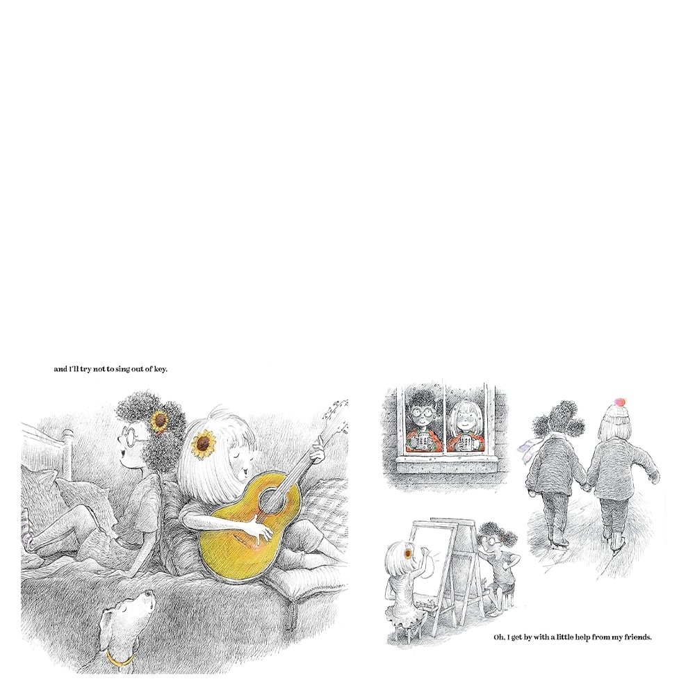 WITH A LITTLE HELP FROM MY FRIENDS Çocuk Kitapları Uzmanı - Children's Books Expert