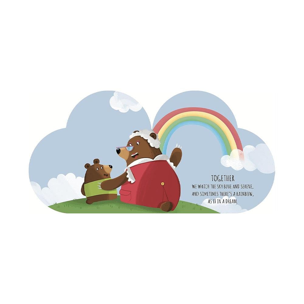 With Love Grandma - Shaped Board Book Çocuk Kitapları Uzmanı - Children's Books Expert