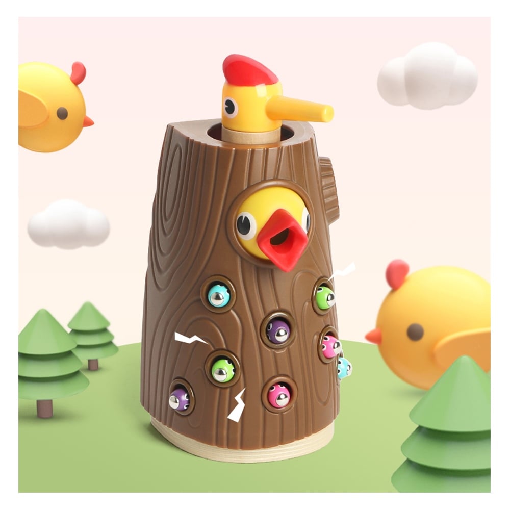 WOODPECKER FEEDING GAME Çocuk Kitapları Uzmanı - Children's Books Expert
