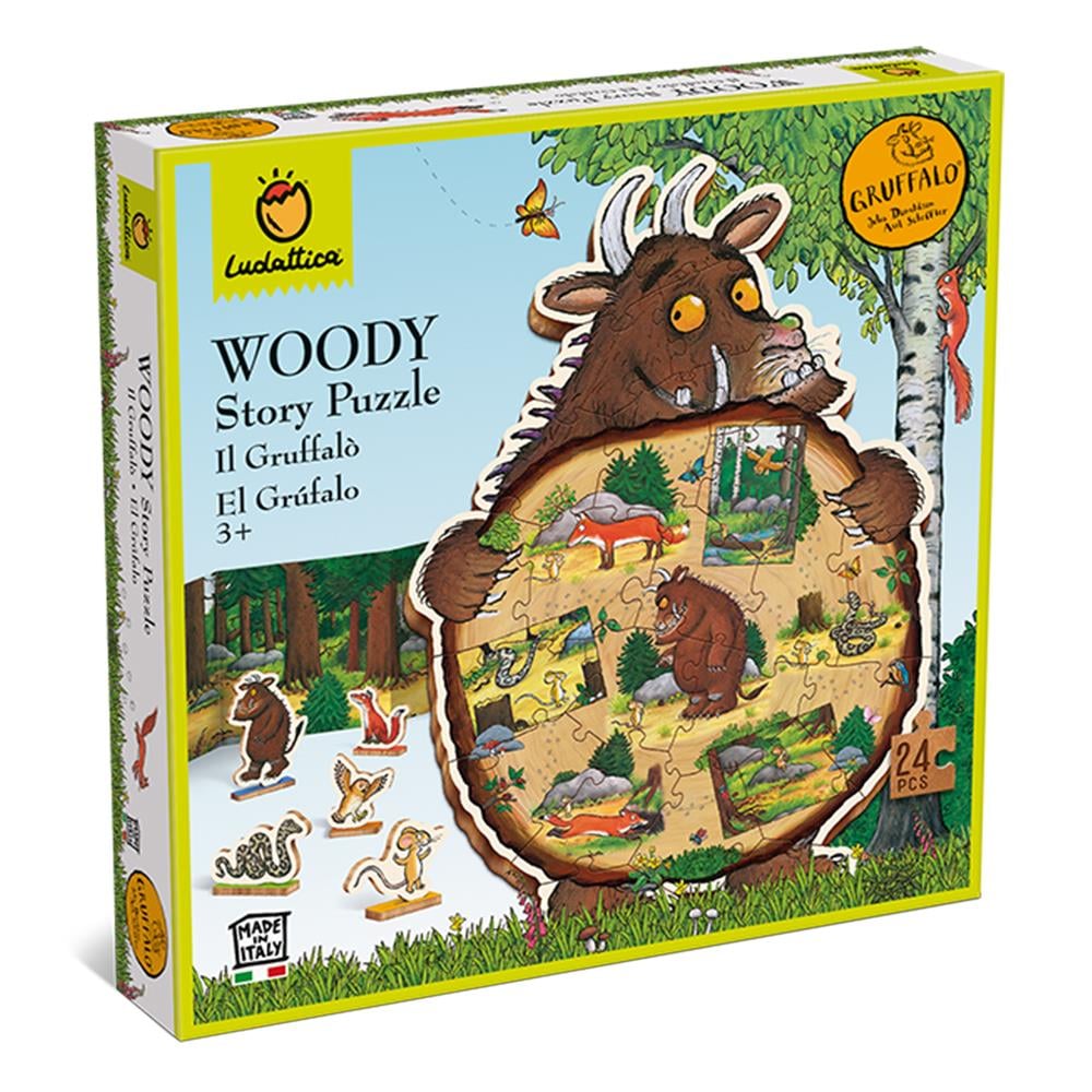 Woody Story Puzzle - Gruffalo 24 Pcs Çocuk Kitapları Uzmanı - Children's Books Expert