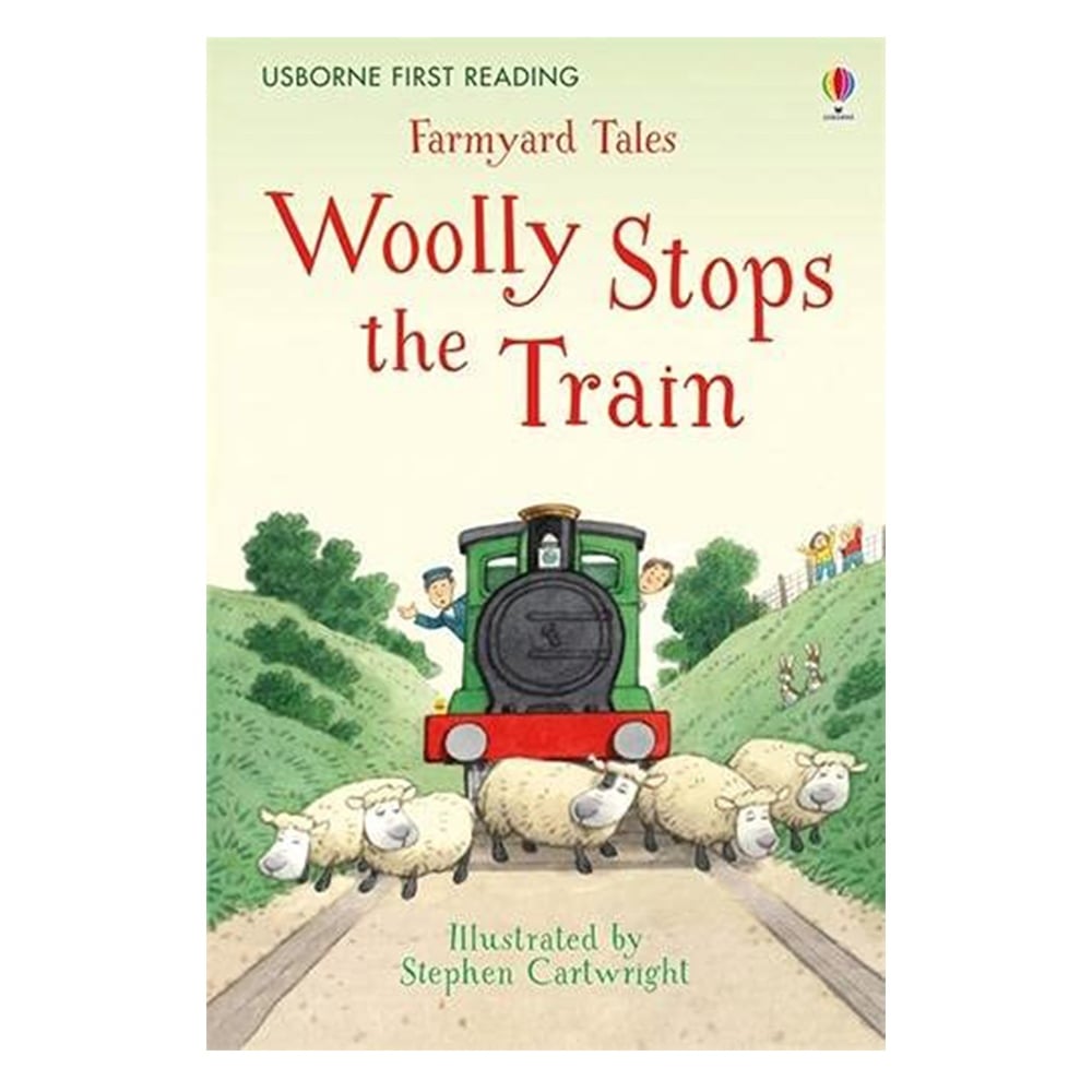 WOOLLY STOPS THE TRAIN - UFR LEVEL TWO Çocuk Kitapları Uzmanı - Children's Books Expert