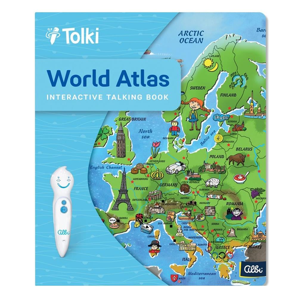 World Atlas Interactive Talking Book Çocuk Kitapları Uzmanı - Children's Books Expert
