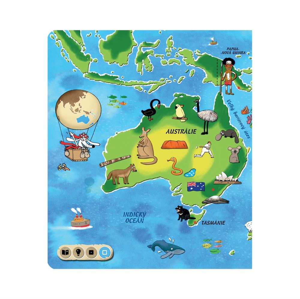 World Atlas Interactive Talking Book Çocuk Kitapları Uzmanı - Children's Books Expert