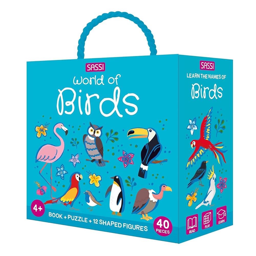 World of Birds - Book and Puzzle Çocuk Kitapları Uzmanı - Children's Books Expert