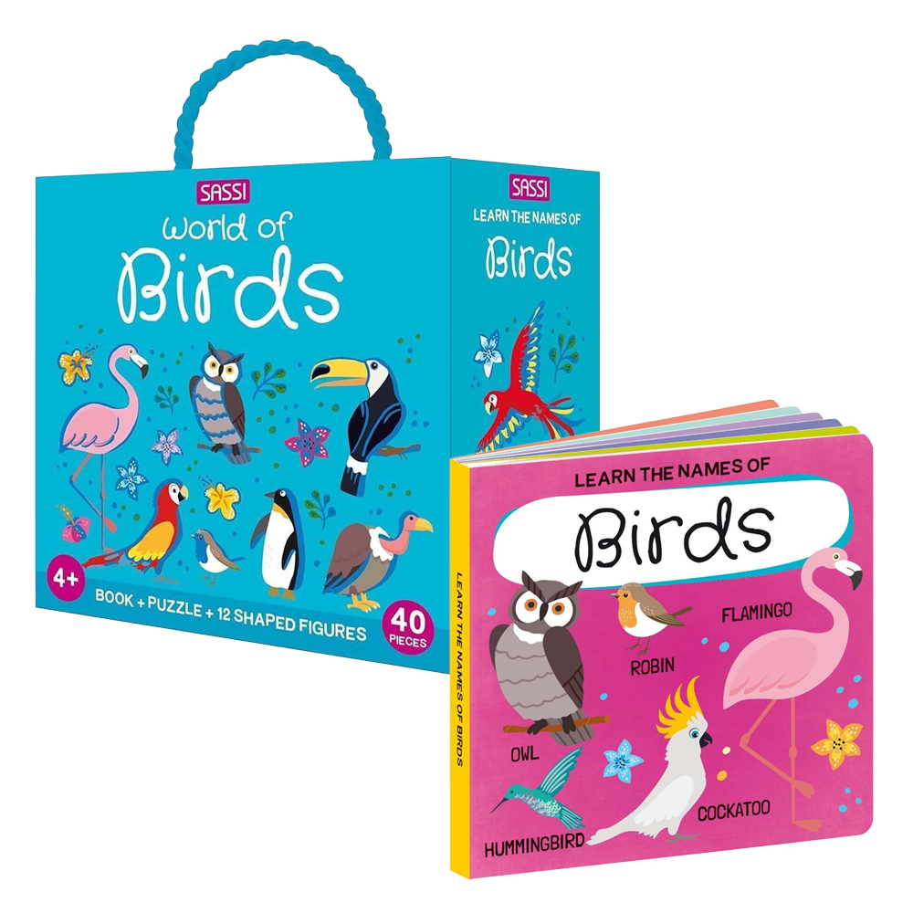 World of Birds - Book and Puzzle Çocuk Kitapları Uzmanı - Children's Books Expert