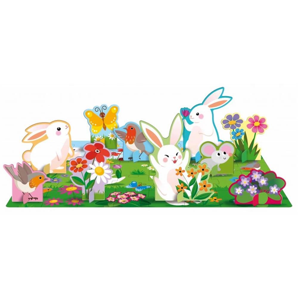 World of Flowers - Book and Puzzle Çocuk Kitapları Uzmanı - Children's Books Expert