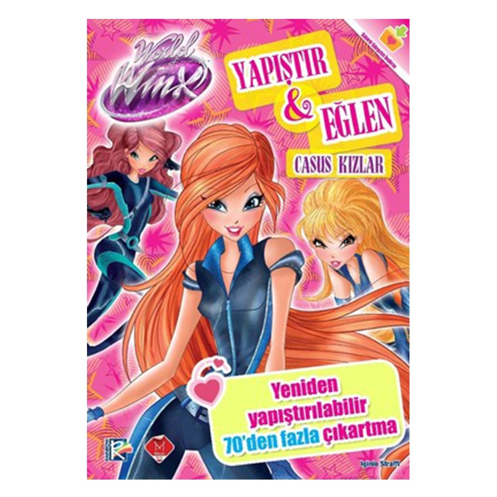 WORLD OF WINX İLE YAPIŞTIR-EĞLEN Çocuk Kitapları Uzmanı - Children's Books Expert
