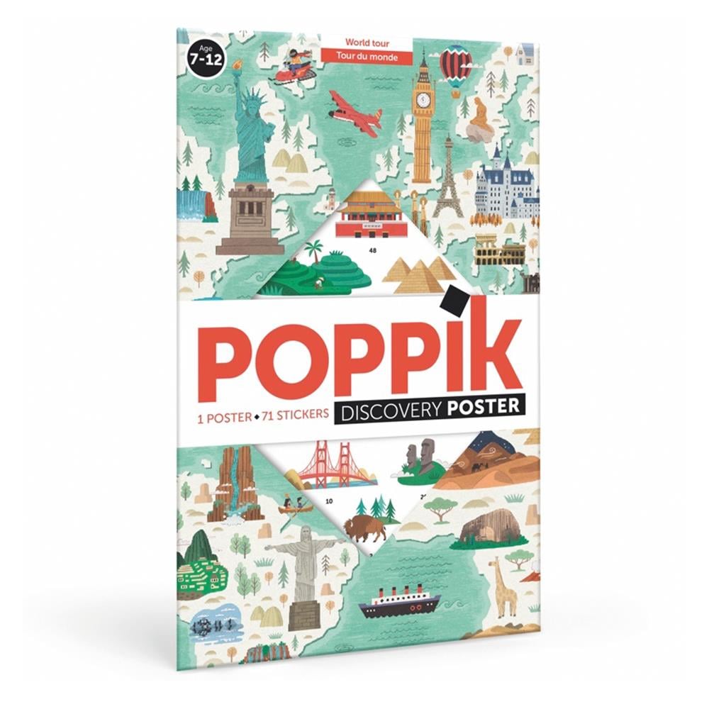 WORLD TOUR - DISCOVERY POSTER Çocuk Kitapları Uzmanı - Children's Books Expert