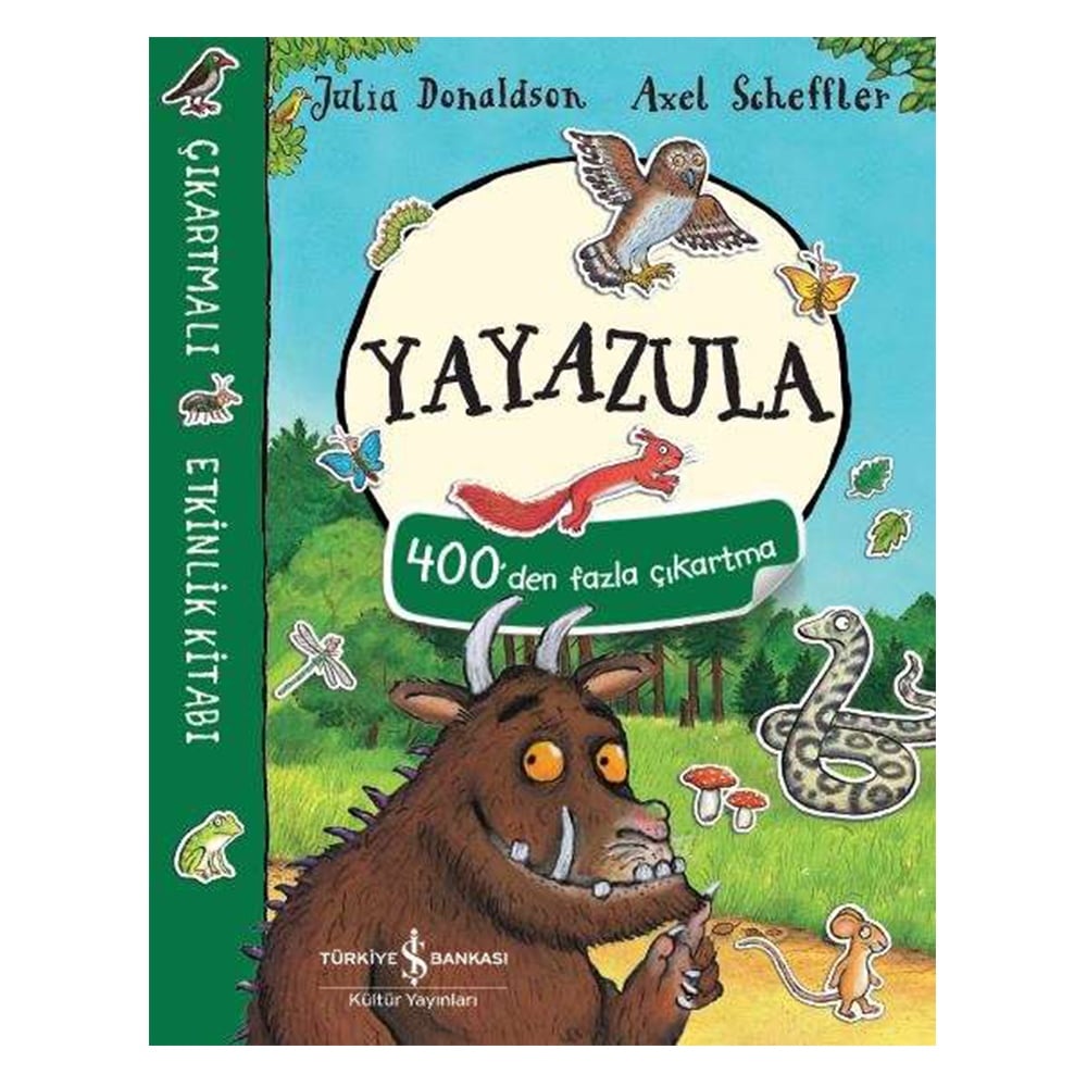YAYAZULA ÇIKARTMALI ETKİNLİK KİTABI Çocuk Kitapları Uzmanı - Children's Books Expert