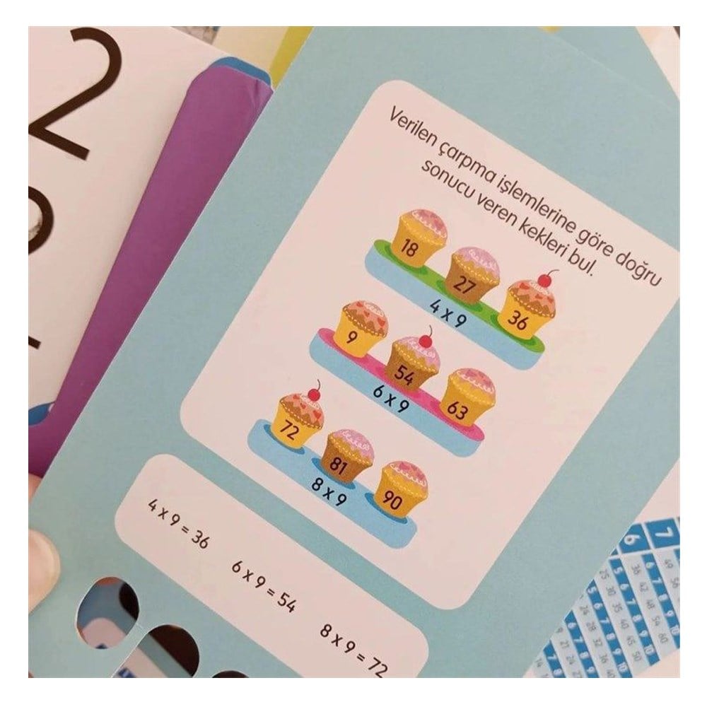 YAZ - SİL ÇARPIM TABLOSU ZİHİNDEN PRATİK İŞLEMLER Çocuk Kitapları Uzmanı - Children's Books Expert