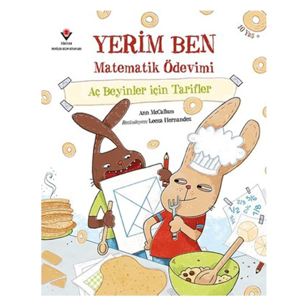 YERİM BEN MATEMATİK ÖDEVİMİ - AÇ BEYİNLER İÇİN TARİFLER Çocuk Kitapları Uzmanı - Children's Books Expert