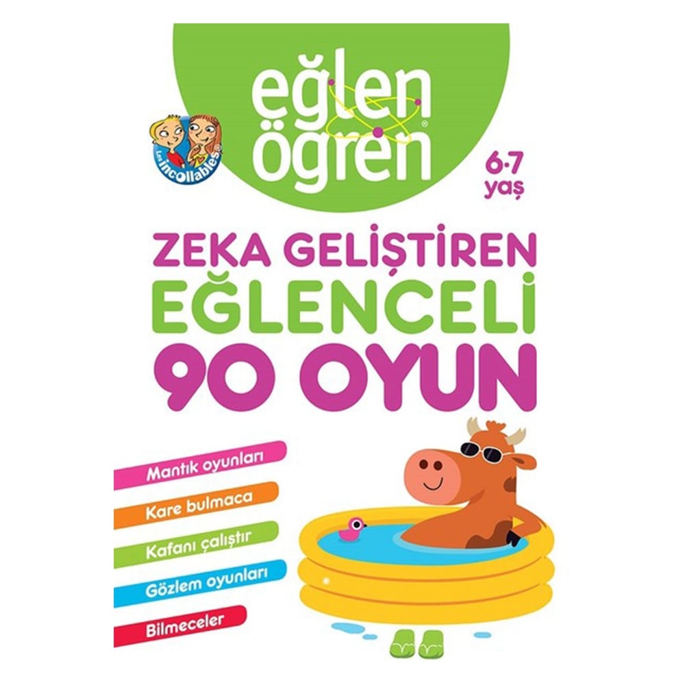 ZEKA GELİŞTİREN EĞLENCELİ 90 OYUN Çocuk Kitapları Uzmanı - Children's Books Expert