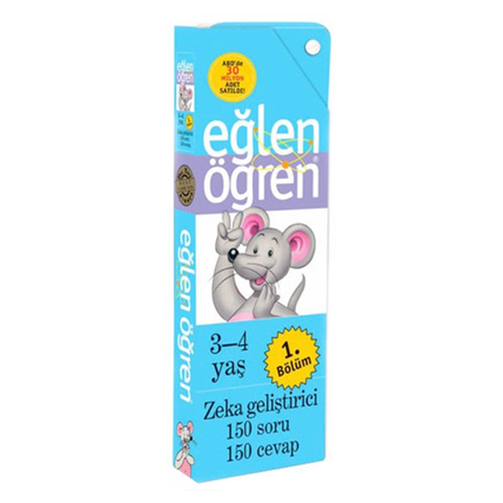 ZEKA GELİŞTİRİCİ 150 SORU 150 CEVAP 3-4 YAŞ 1. BÖLÜM Çocuk Kitapları Uzmanı - Children's Books Expert