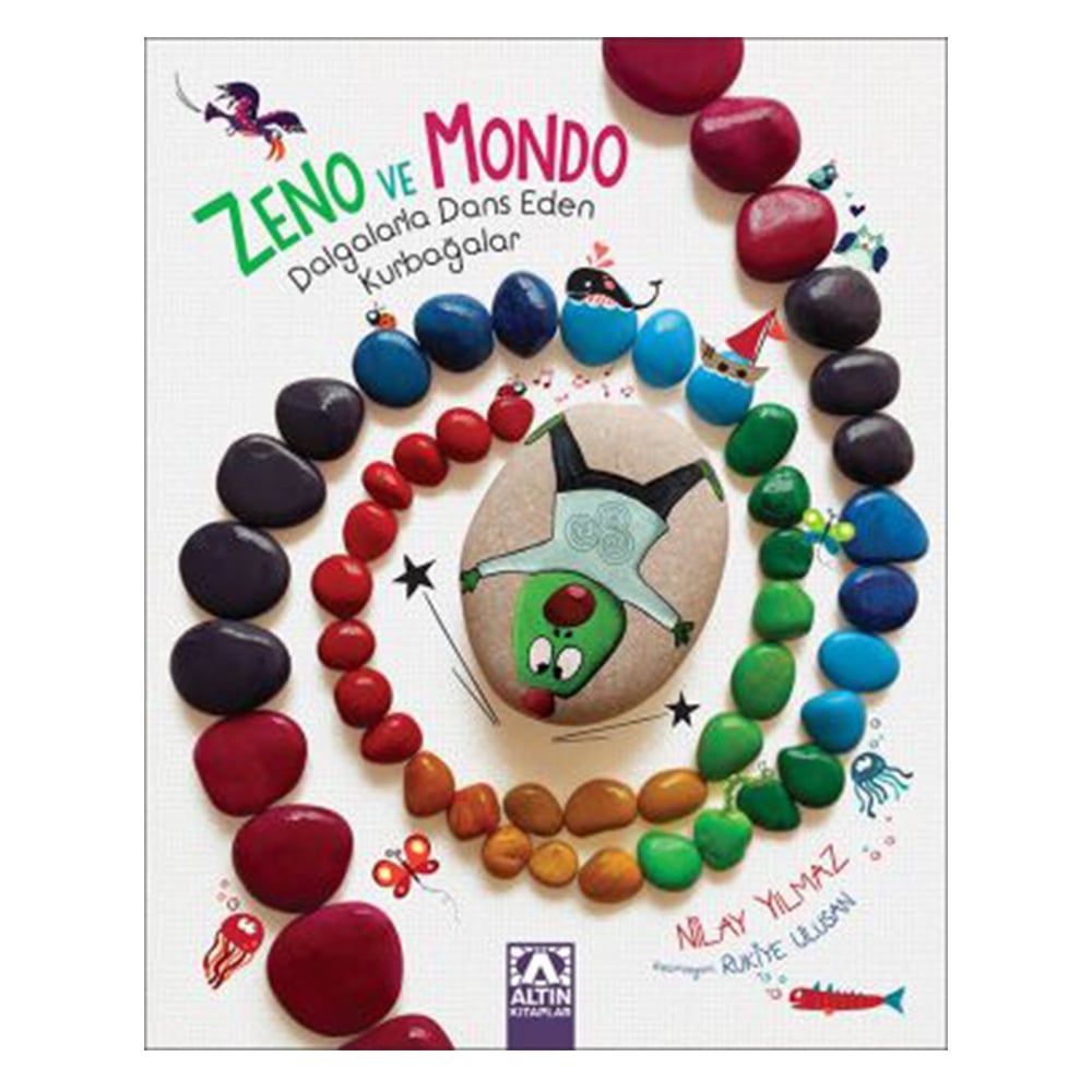 ZENO VE MONDO - DALGALARLA DANS EDEN KURBAĞALAR Çocuk Kitapları Uzmanı - Children's Books Expert