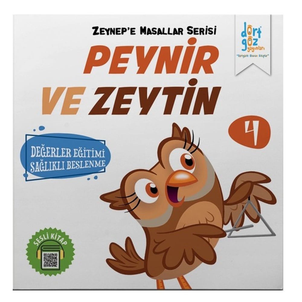 ZEYNEP E MASALLAR SERİSİ 4 - PEYNİR VE ZEYTİN Çocuk Kitapları Uzmanı - Children's Books Expert