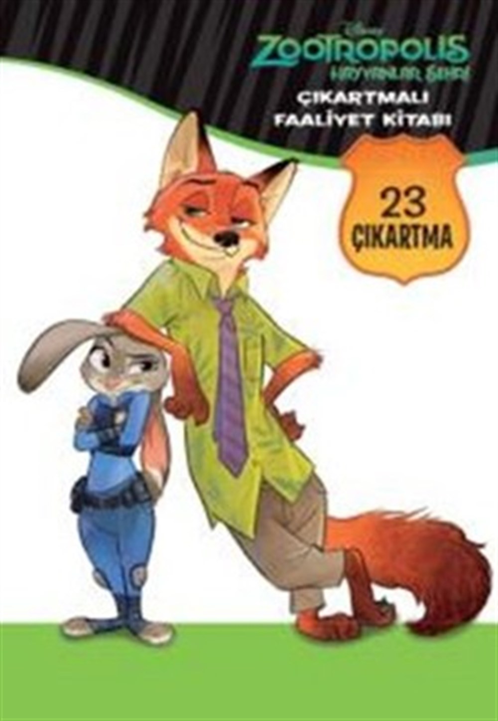 ZOOTROPOLİS HAYVANLAR ŞEHRİ - ÇIKARTMALI FAALİYET KİTABI Çocuk Kitapları Uzmanı - Children's Books Expert