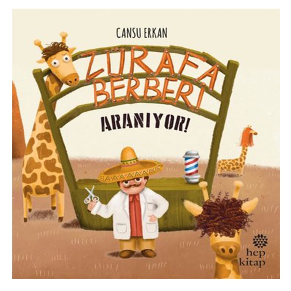 ZÜRAFA BERBERİ ARANIYOR Çocuk Kitapları Uzmanı - Children's Books Expert