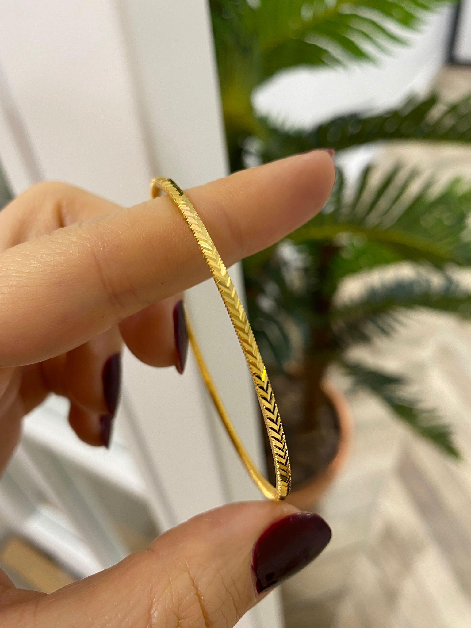 925 Ayar Gümüş Başak Ajda Bilezik 