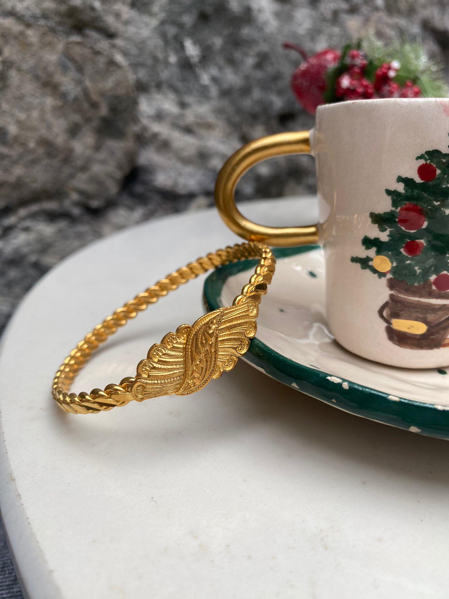 925 Ayar Gümüş Gold Erzurum Burması 