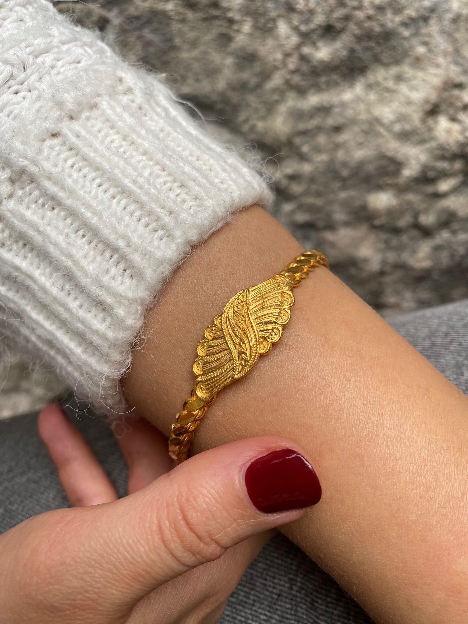 925 Ayar Gümüş Gold Erzurum Burması 