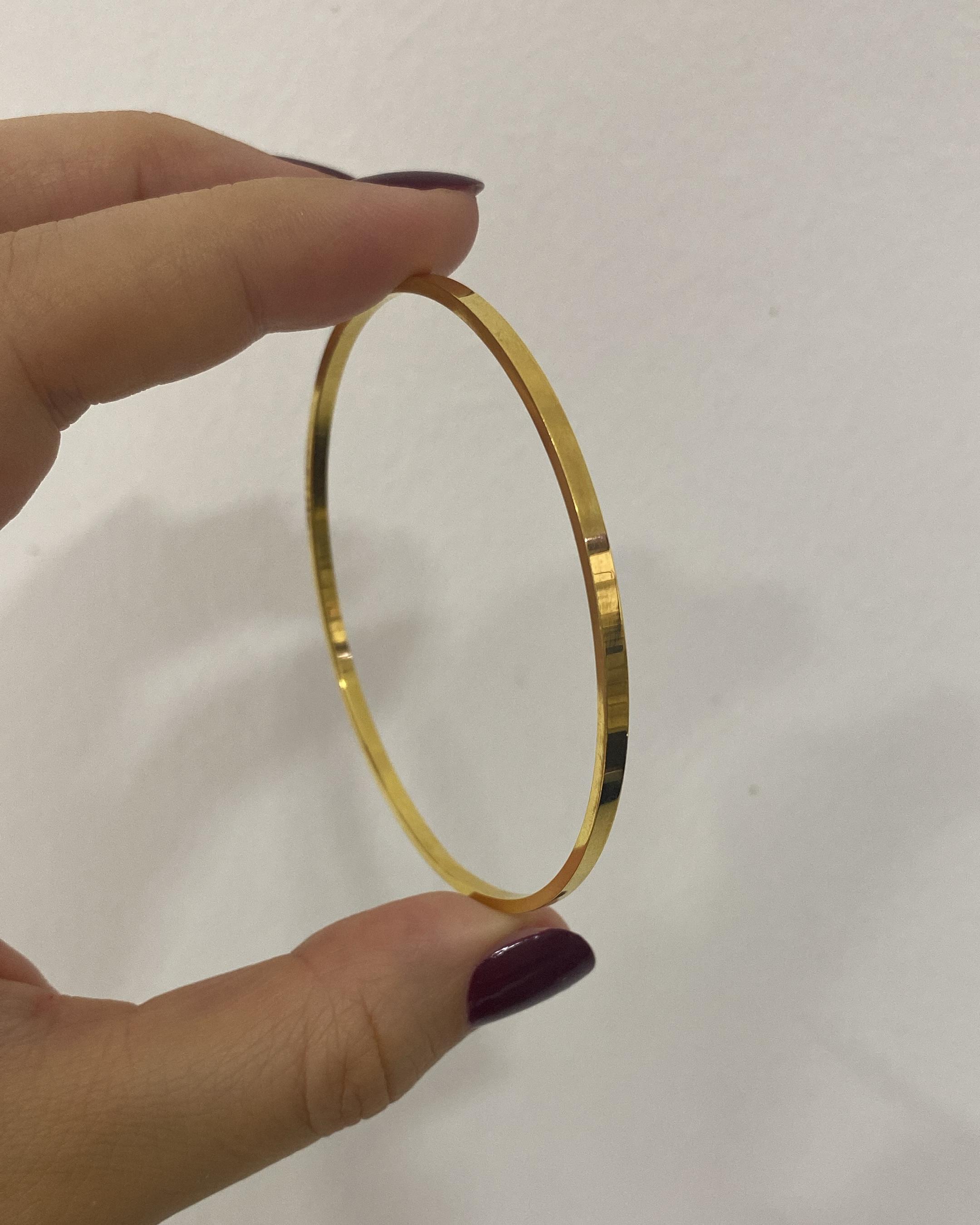 925 Ayar Gümüş İnce Kibrit Çöpü Bilezik