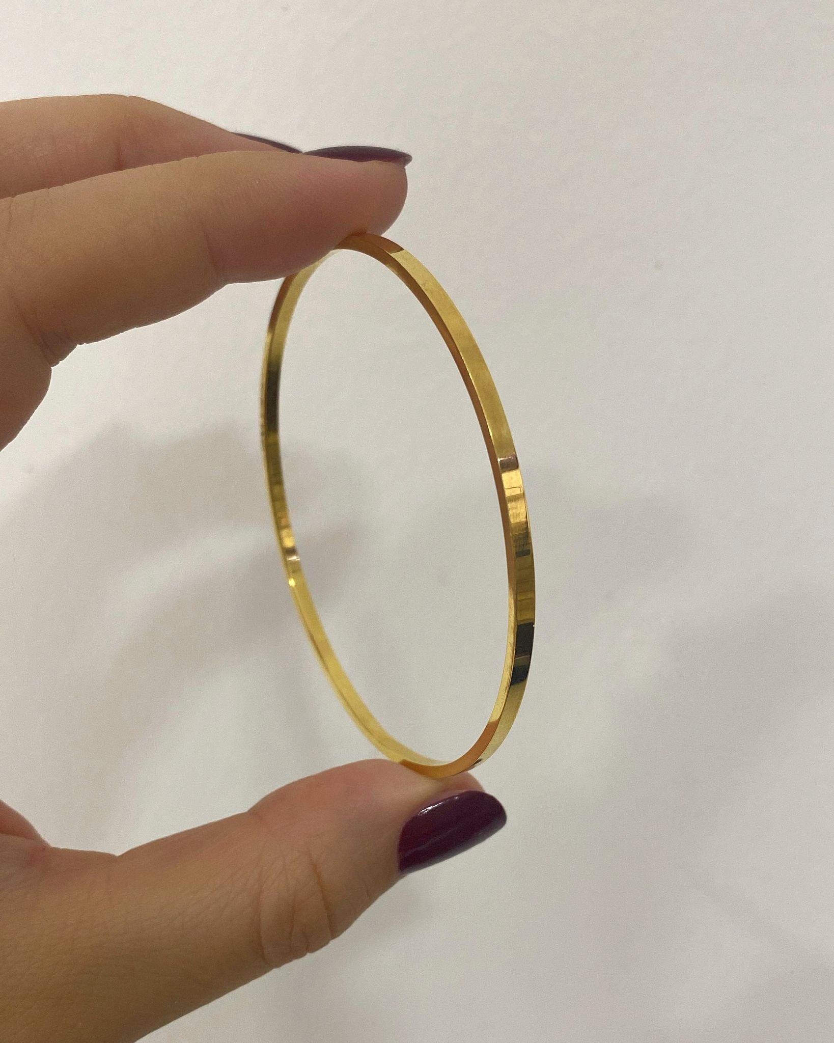 925 Ayar Gümüş İnce Kibrit Çöpü Bilezik