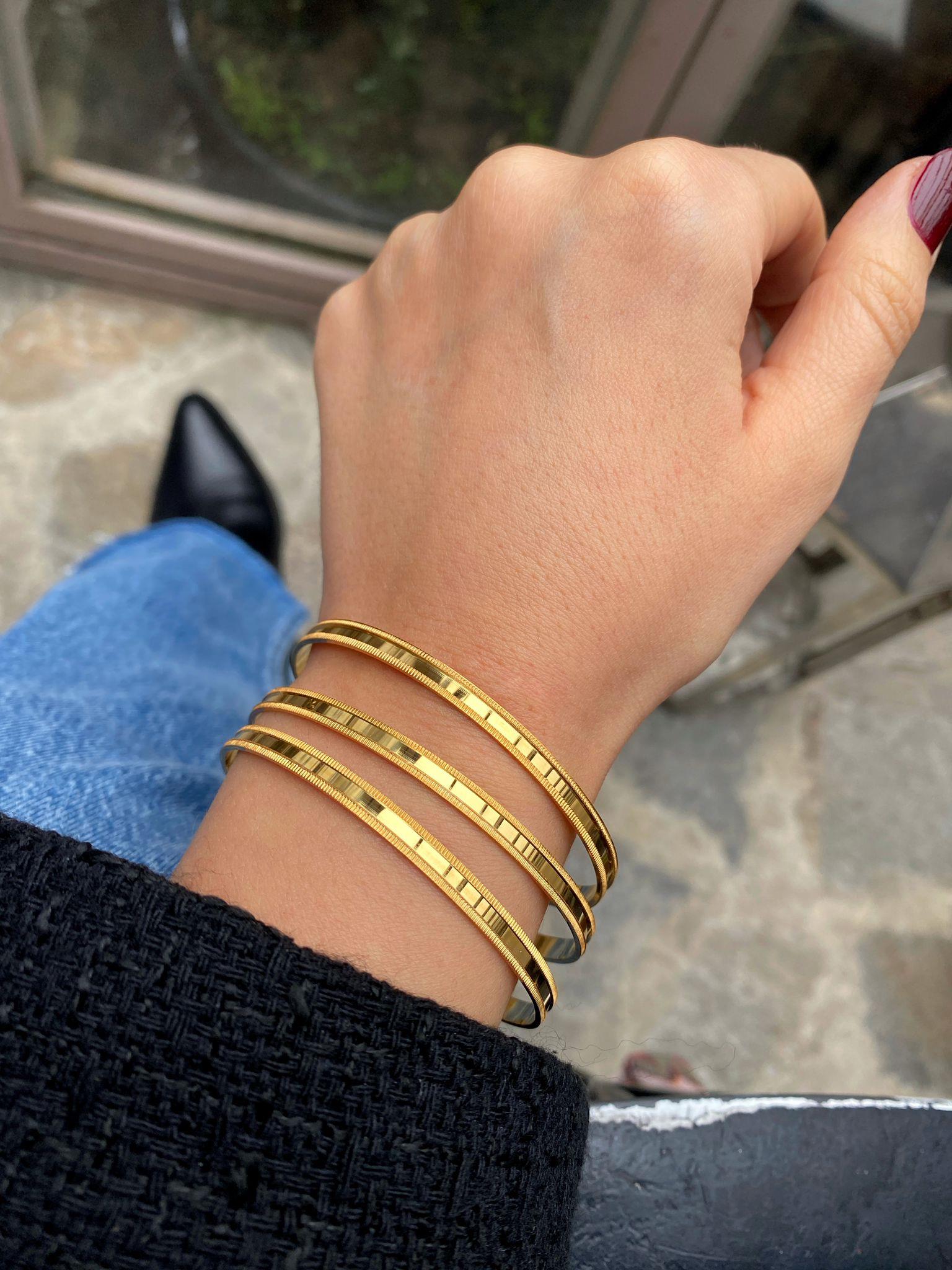 925 Ayar Gümüş Tasarım El İşçiliği Bilezik