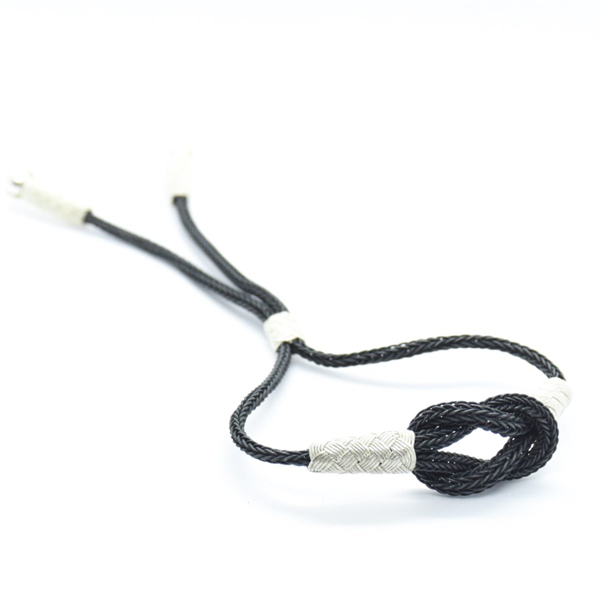 Gemici Düğümü Kazaziye Gümüş Bileklik