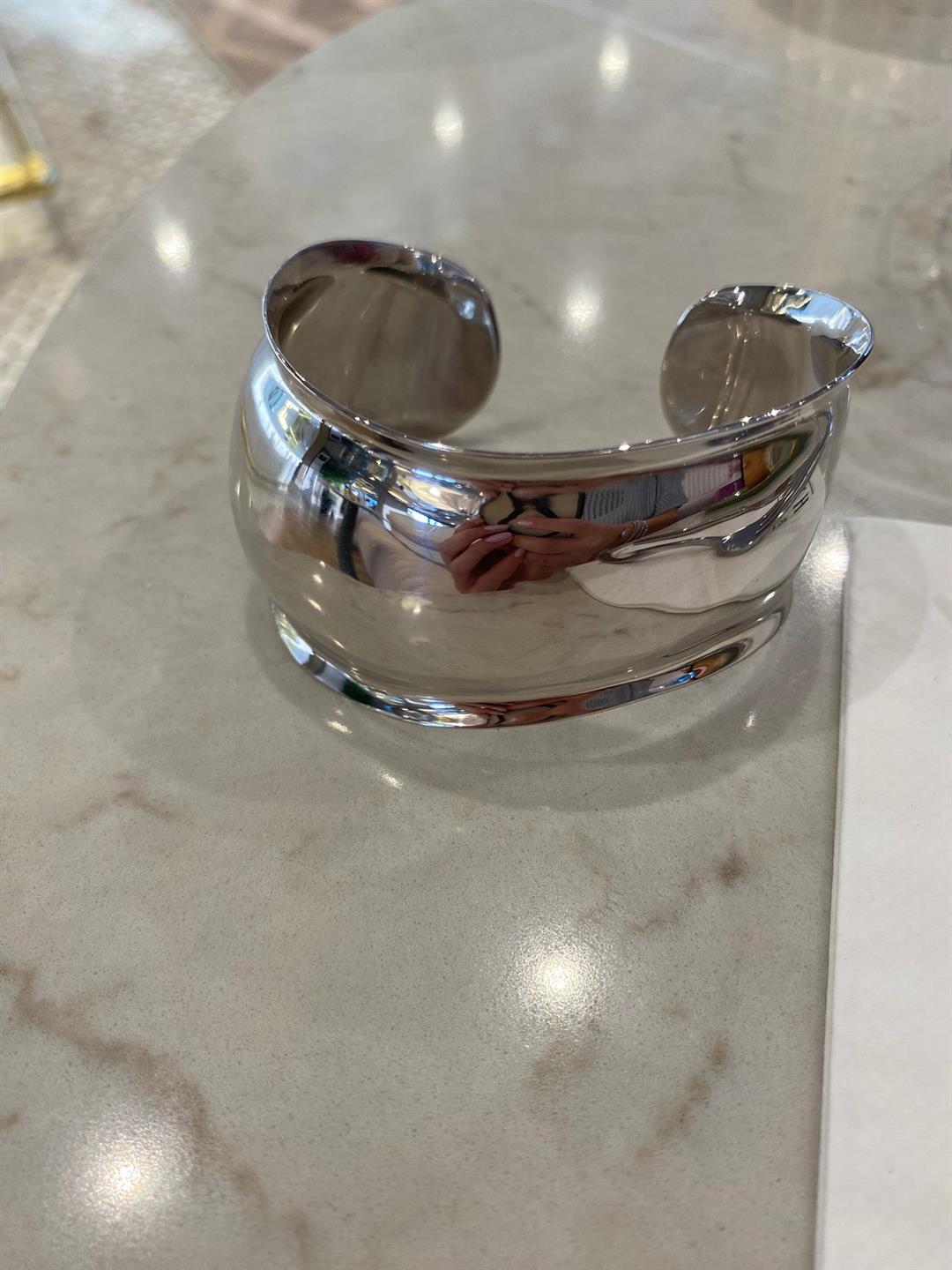 Kadın 925 Ayar Gümüş Tasarım Bileklik