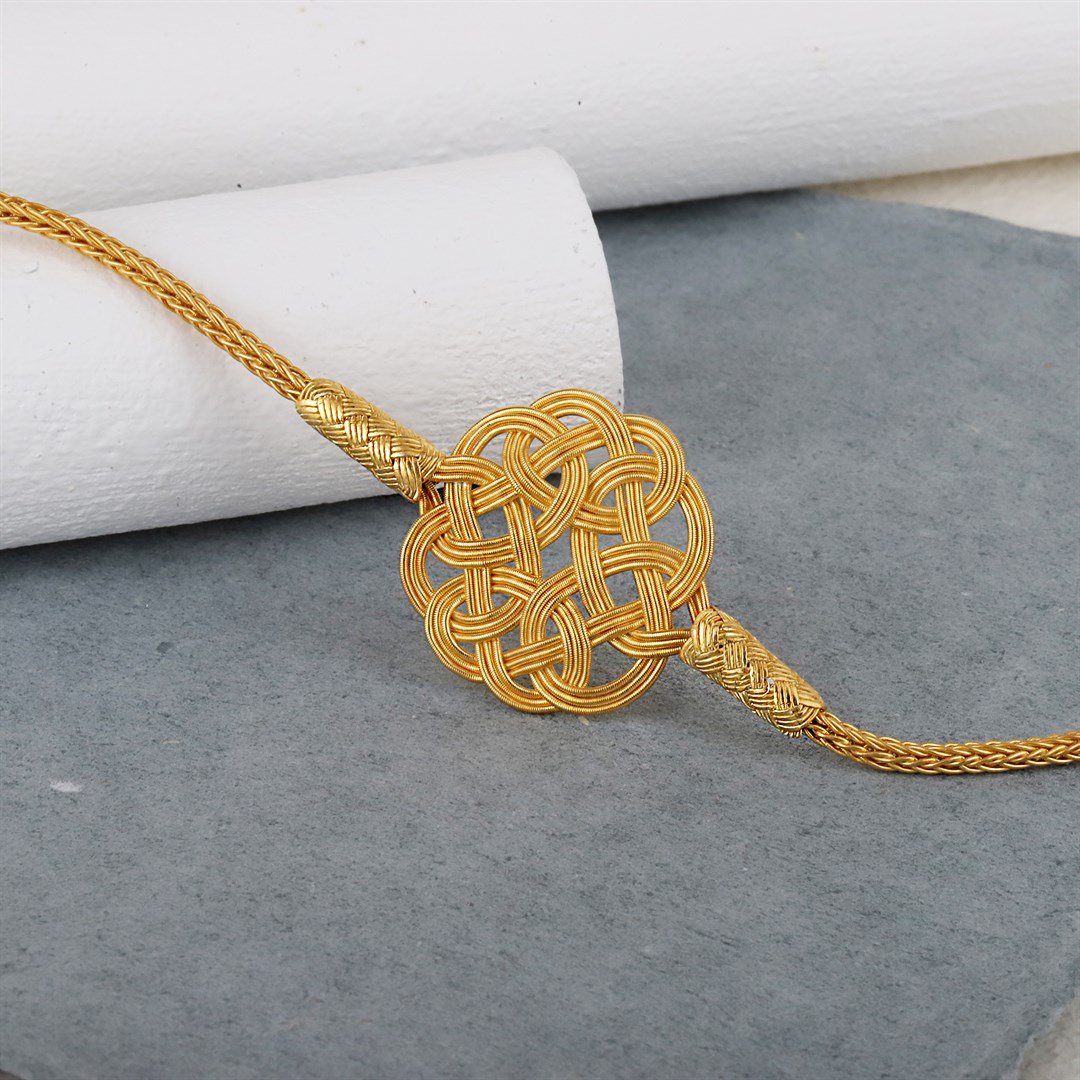 Kadın Altın Kaplama Kazaziye Bileklik