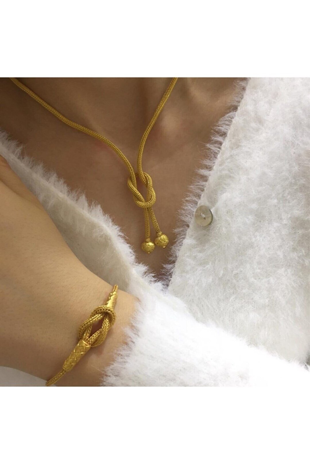 Kadın Altın Kaplama Kazaziye Set