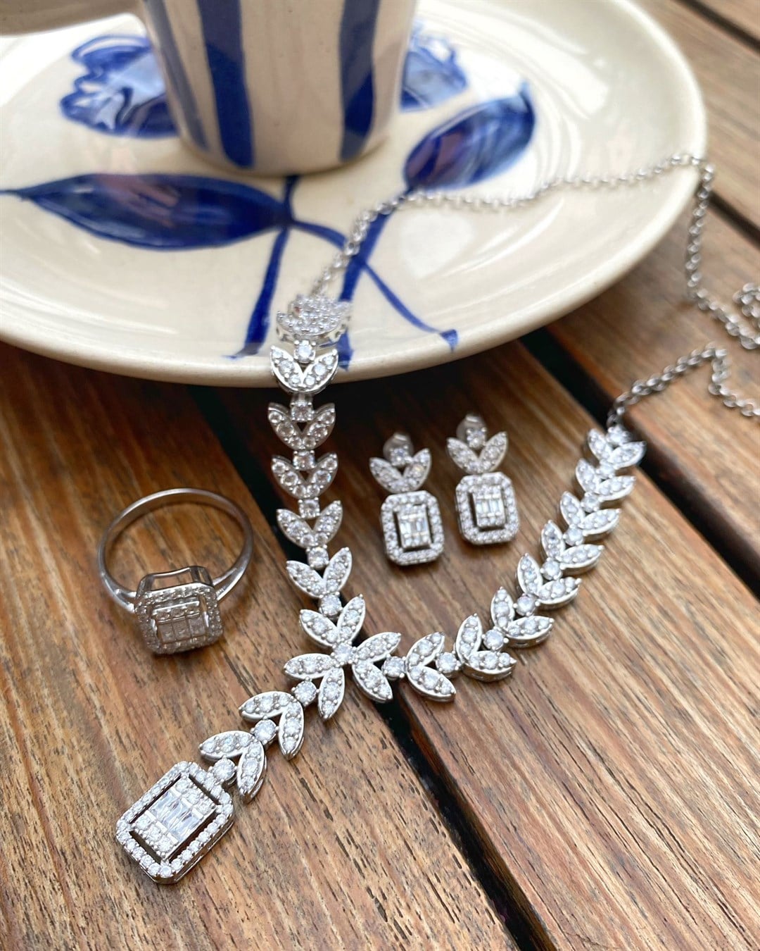 Kadın Baget Taşlı Set