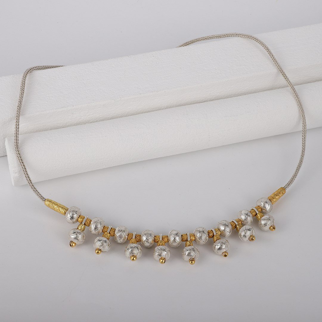 Kadın Çift Renkli Kazaziye Kolye