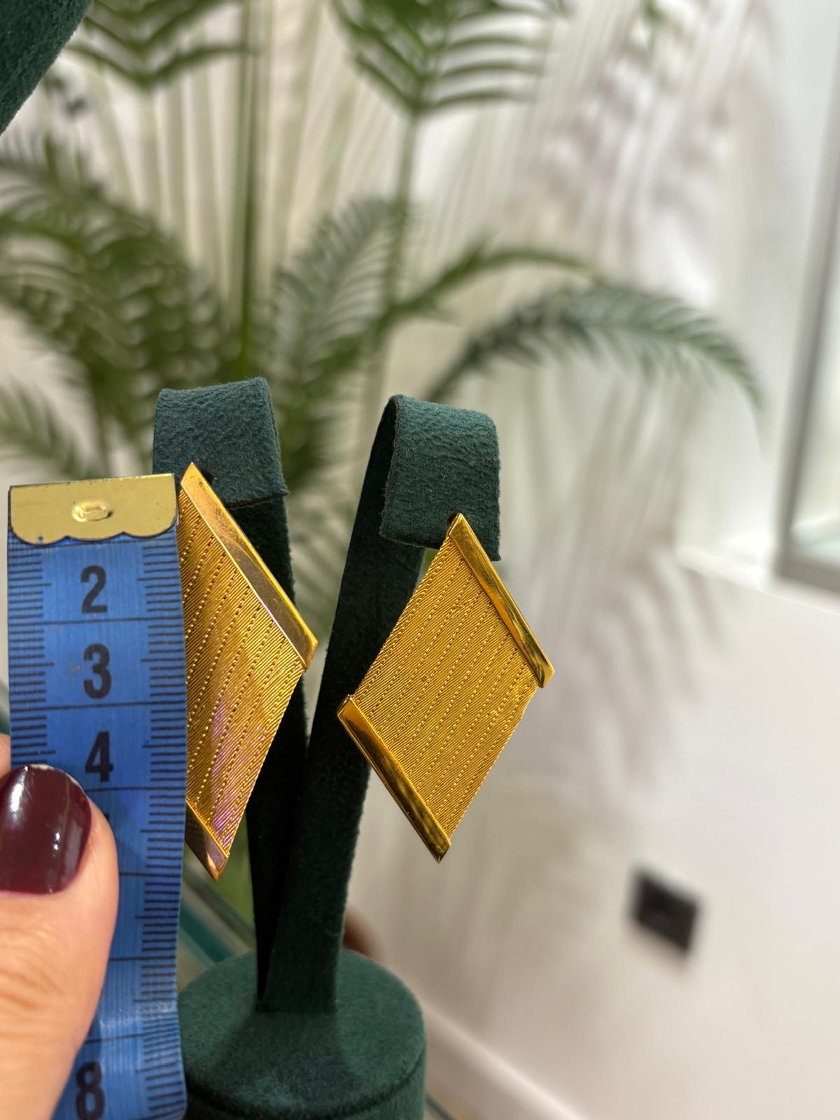 Kadın Gümüş 11 Sıra Hasır Küpe