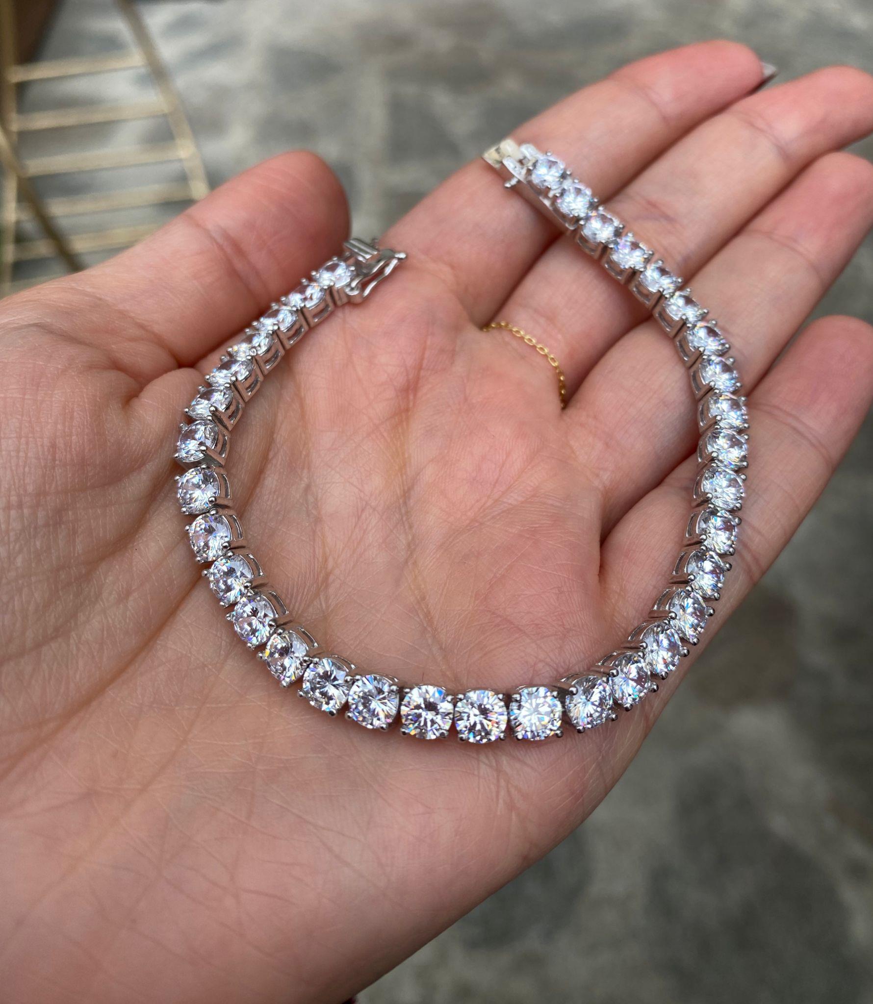 Kadın Gümüş 4.5 MM Su Yolu Bileklik