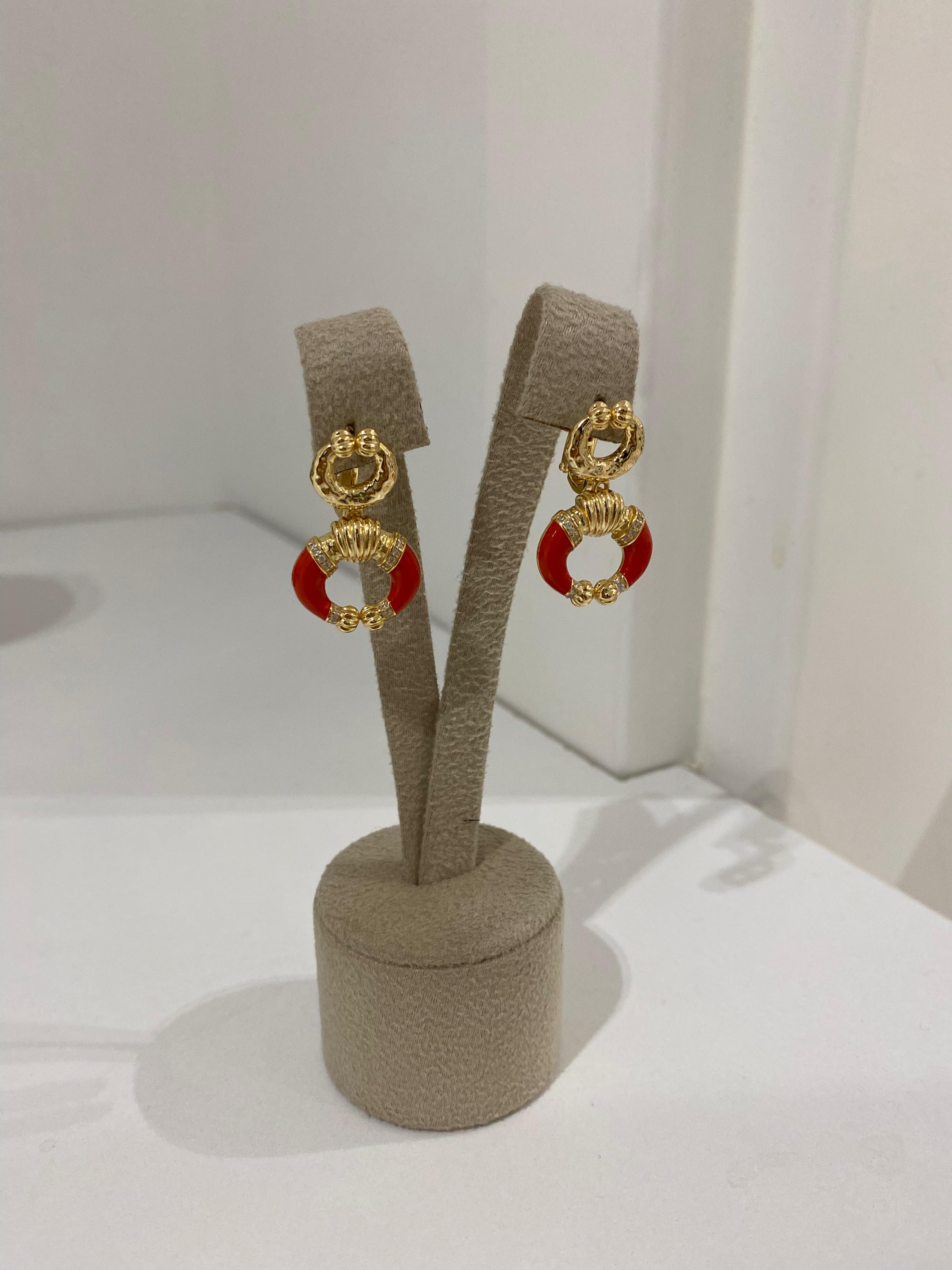 Kadın Gümüş Doğal Taşlı Küpe