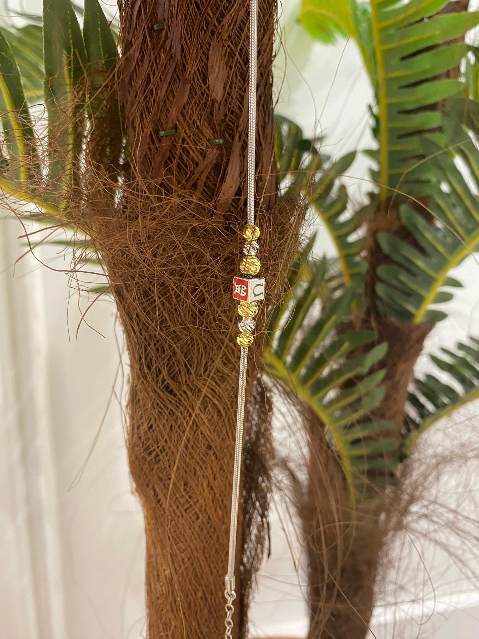 Kadın Gümüş Doricalı Şans Bileklik