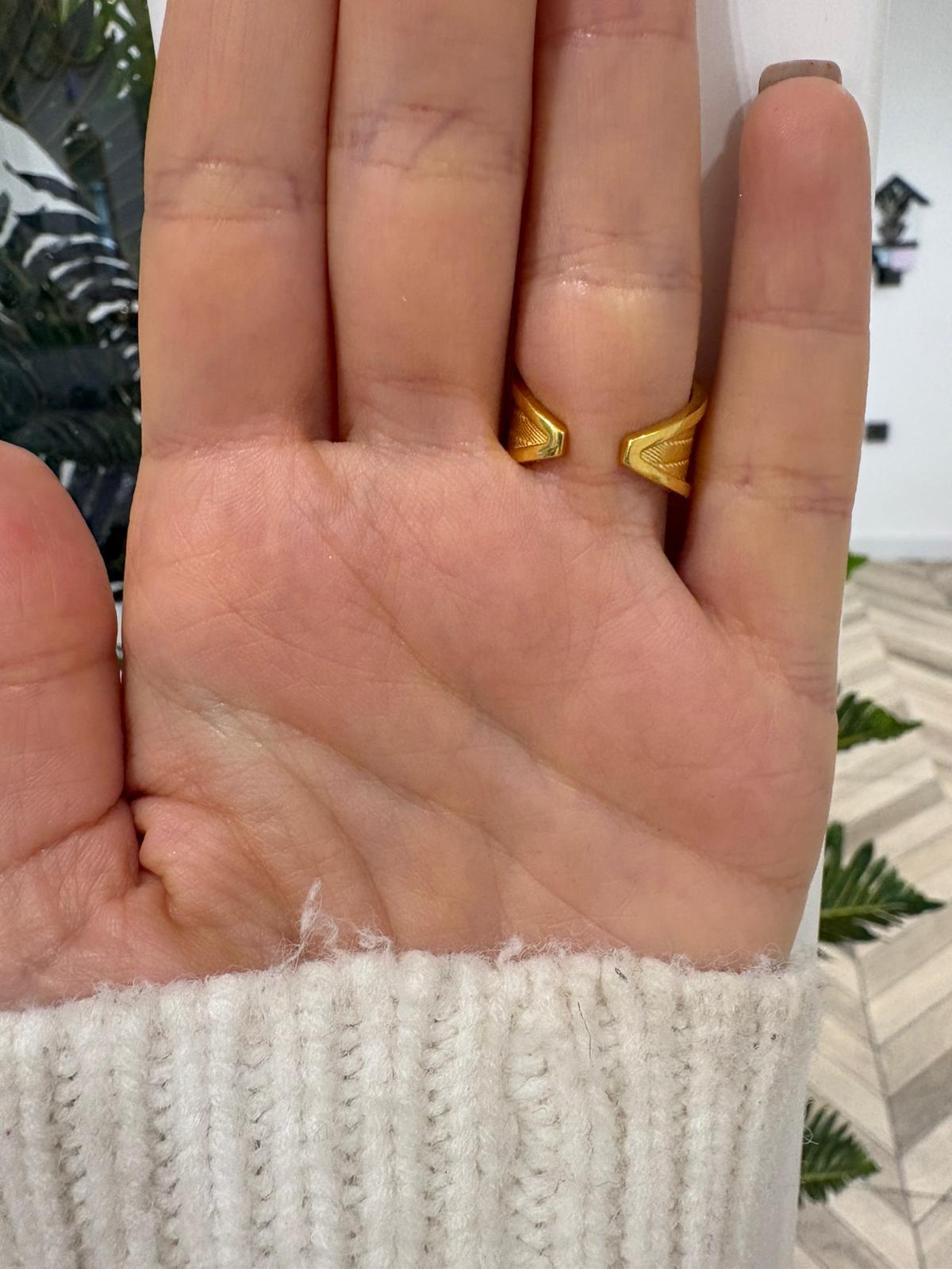 Kadın Gümüş Düz Hasır Yüzük