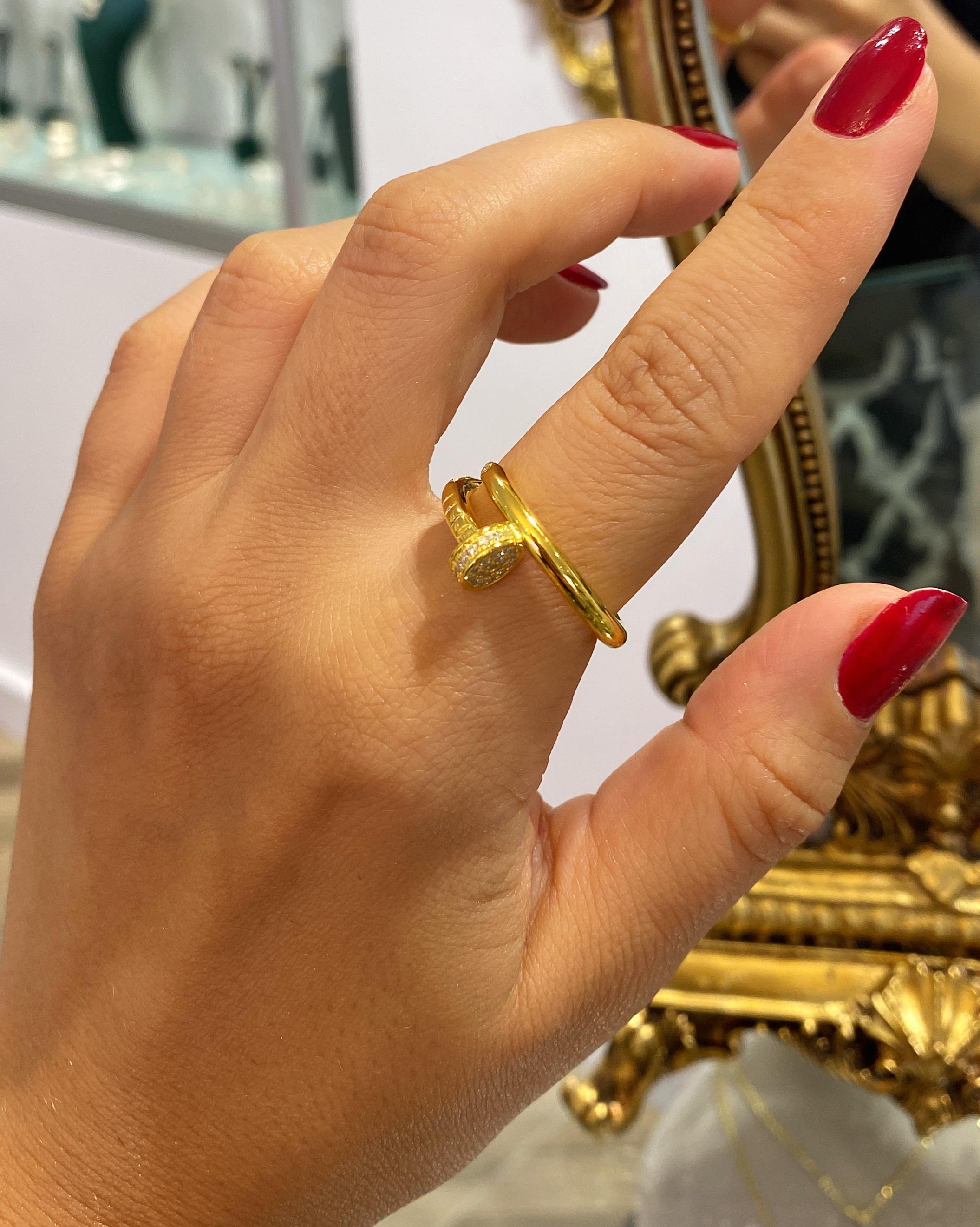 Kadın Gümüş Gold İthal Yüzük