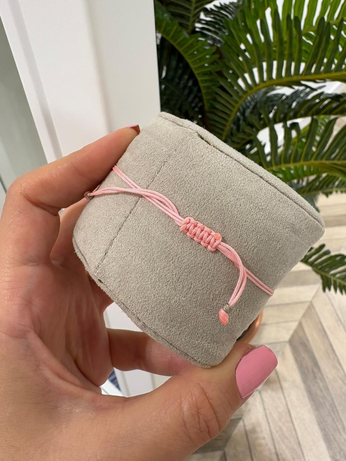 Kadın Gümüş İpli Göz Bileklik