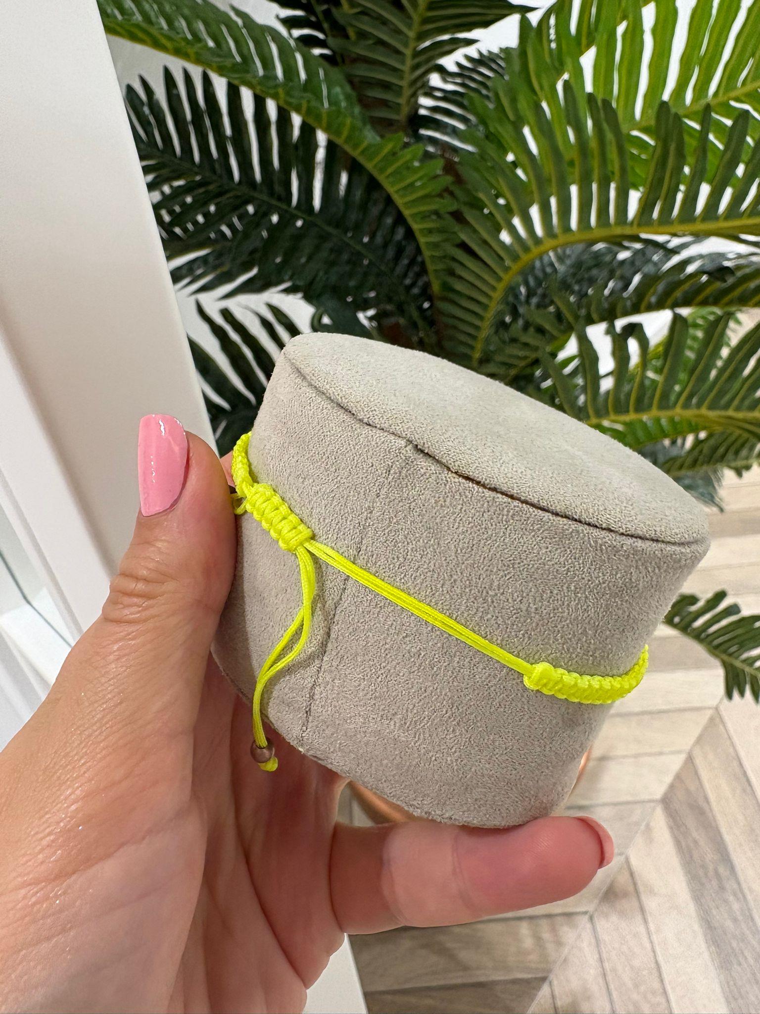 Kadın Gümüş İpli Göz Bileklik